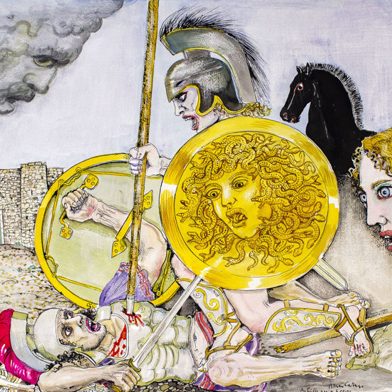 Immagine di Achille uccide Ettore