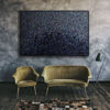 Immagine di Blu mum - Quadro moderno astratto