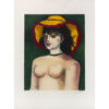 Immagine di Donna con cappello giallo