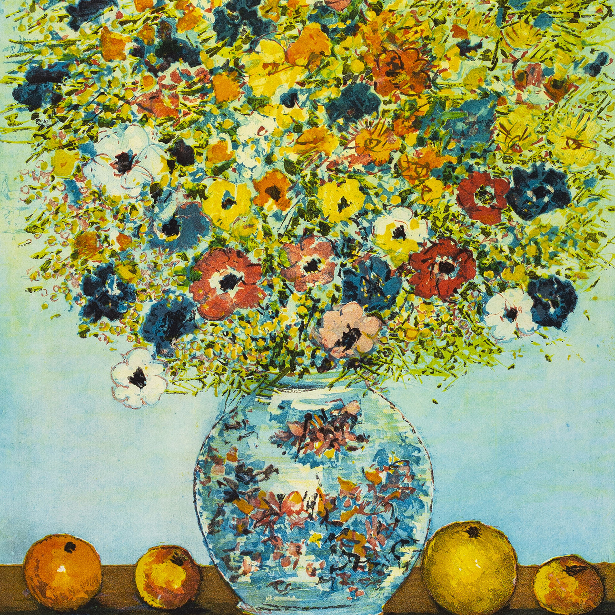 Vaso con fiori di Michele Cascella – Galleria Raffaello