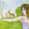 Immagine di Artemide dea della caccia