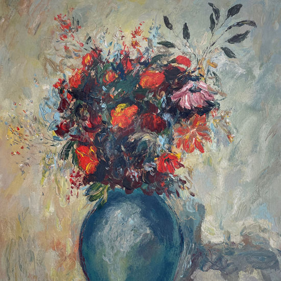Immagine di Omaggio a Redon (vaso di fiori)