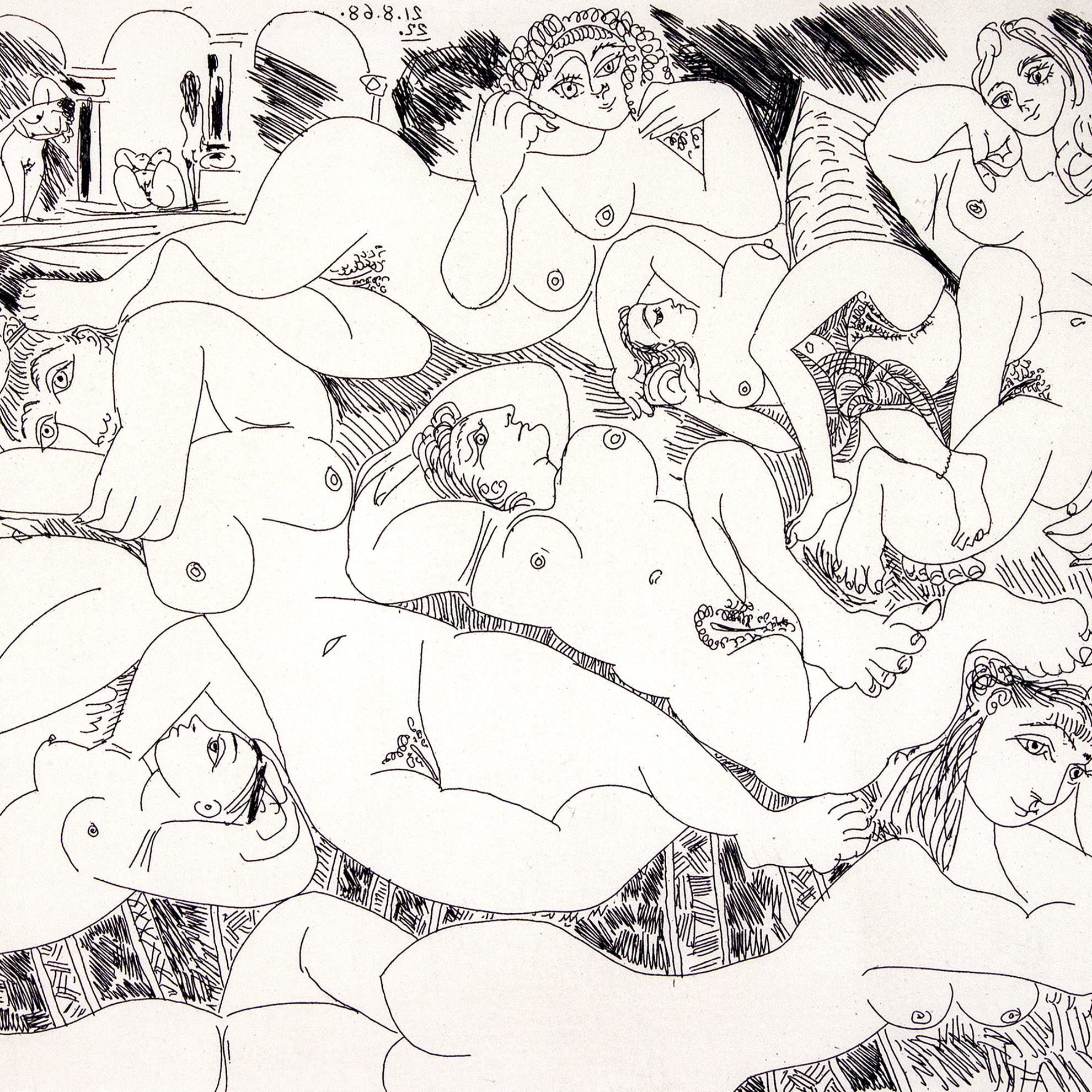 Le ultime incisioni erotiche del grande Picasso