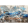 Immagine di La casa sulla neve - Quadro moderno astratto