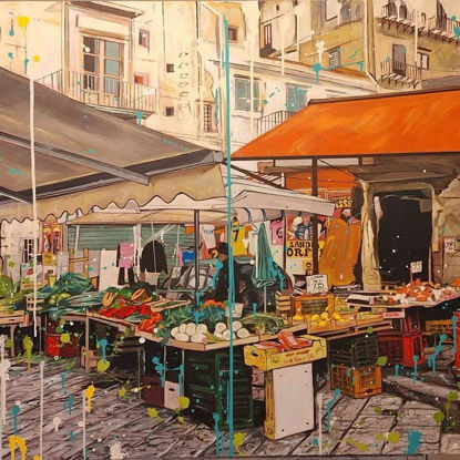 Immagine di "Il cuore di Palermo" Mercato di Ballarò
