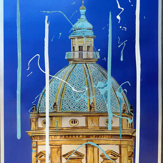 Immagine di Cup Metal Pop (Blu) – Cupola della Chiesa del Gesù di Casa Professa