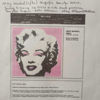 Immagine di Marilyn Monroe (fucsia)