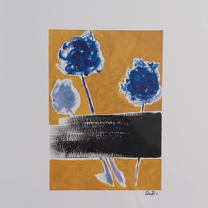 Immagine di The blue flowers