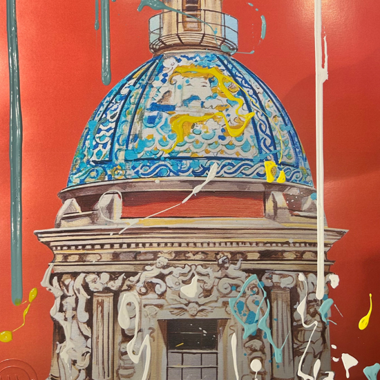 Immagine di Cup Metal Pop (Rosso) – Cupola della chiesa del Carmine Maggiore