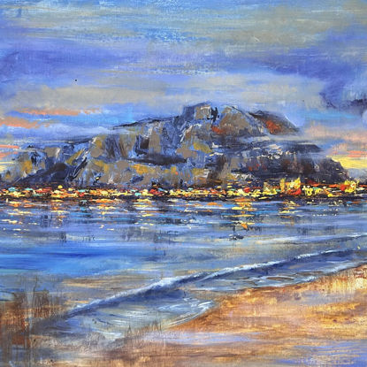 Immagine di Monte Pellegrino da Mondello