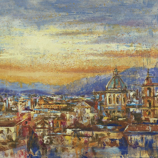 Immagine di Tramonto sulla città