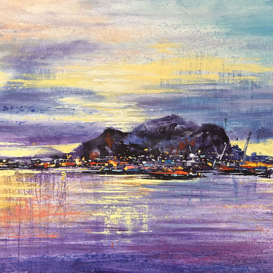 Immagine di Monte Pellegrino all'alba