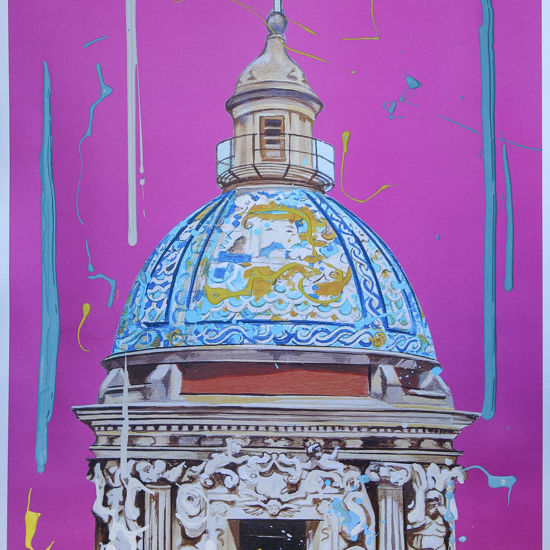 Immagine di Cup Metal Pop (Fucsia) – Cupola della chiesa del Carmine Maggiore