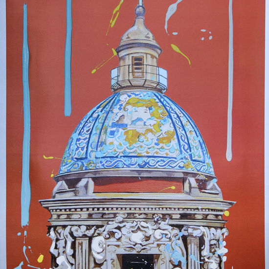 Immagine di Cup Metal Pop (Rosso) – Cupola della chiesa del Carmine Maggiore