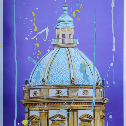 Immagine di Cup Metal Pop (Viola) – Cupola della chiesa del Gesù di Casa Professa