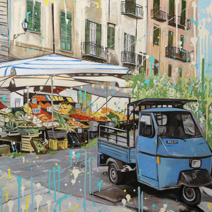 Immagine di Lapino nel mercato di Ballarò