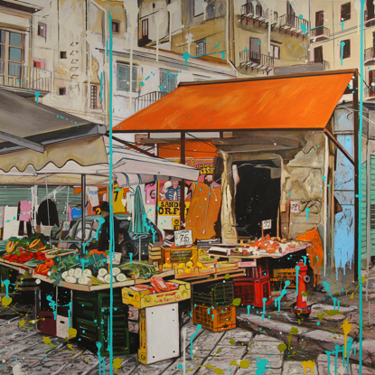 Immagine di "Il cuore di Palermo" Mercato di Ballarò