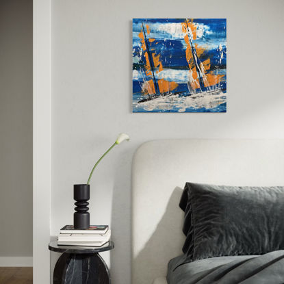 Immagine di Piccola regata in giallo